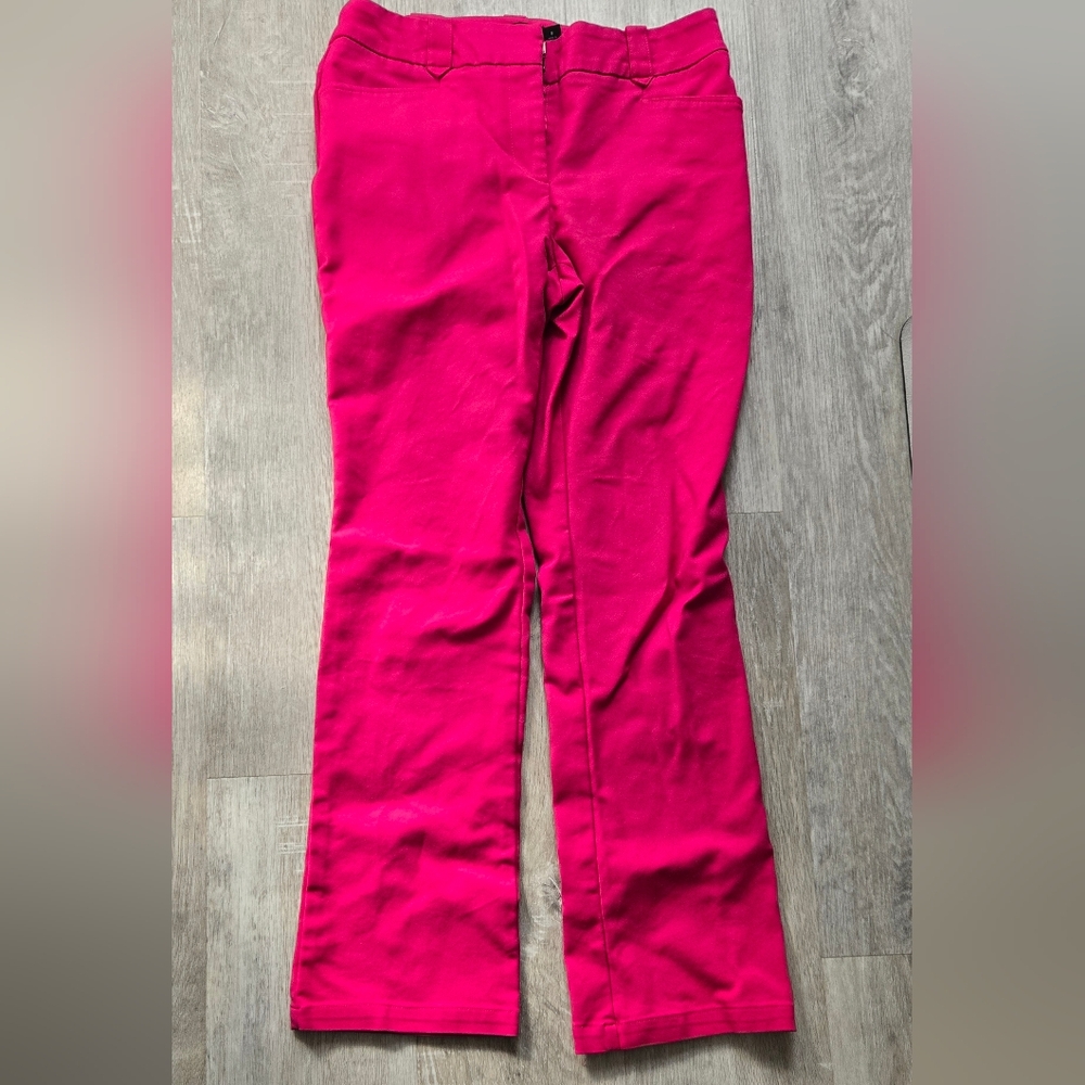 New York & Company Vibrant Pink Trousers
